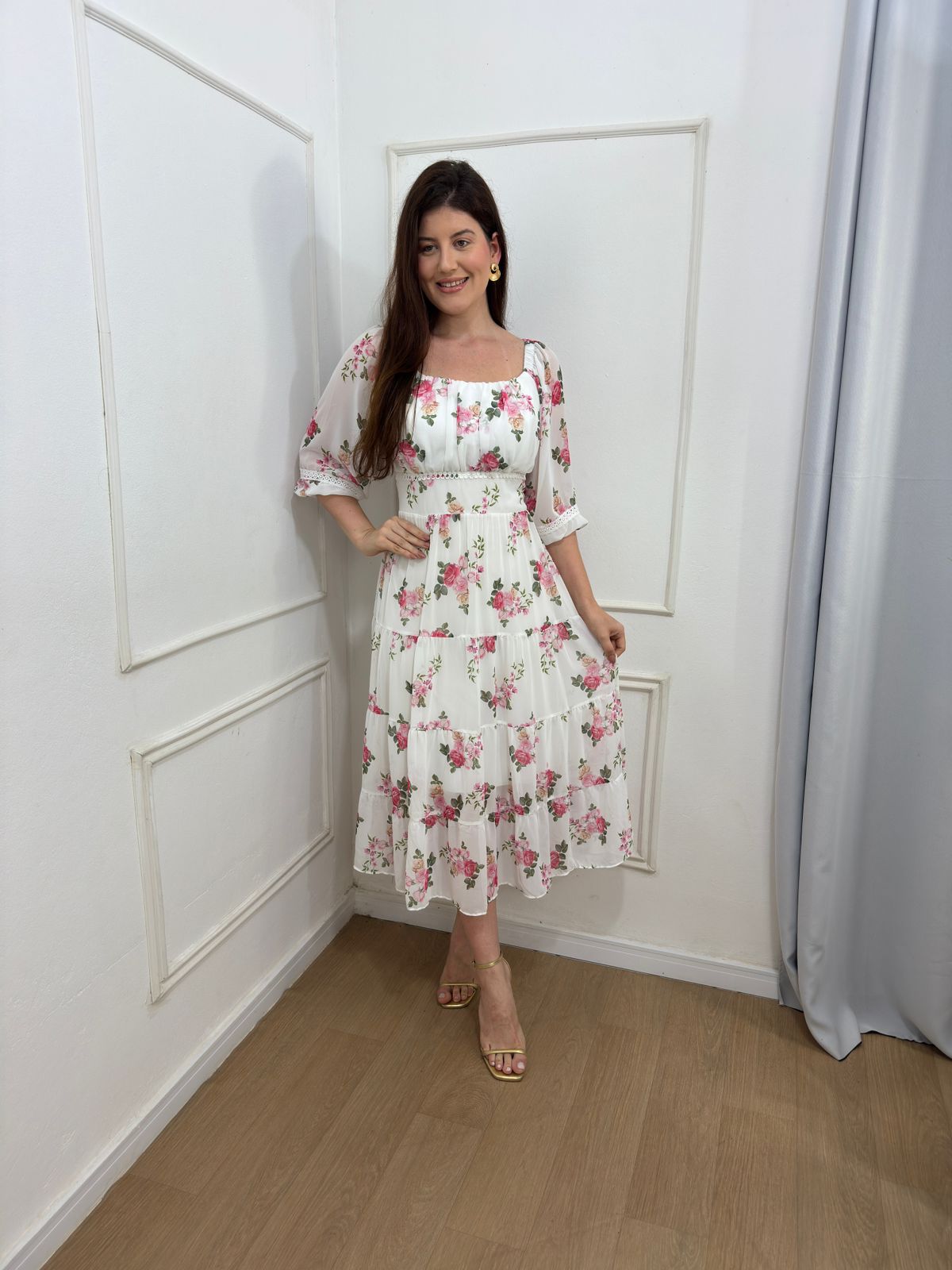 Vestido doce romance