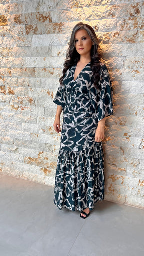 Vestido Longo Yuma RIO- Estampado 5996