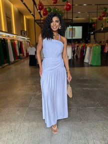 Vestido Longo Luxo Detalhes