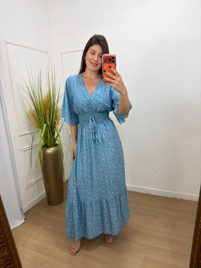 Vestido Rosângela crepe