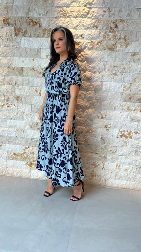Vestido Midi PIS- Estampado 5762