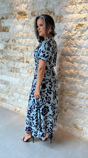 Vestido Midi PIS- Estampado 5762
