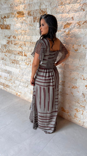 Vestido Longo Esoterico YU - Estampa 2 5583