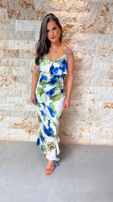 Vestido Longuete Babado EAG - Estampado 2 5474