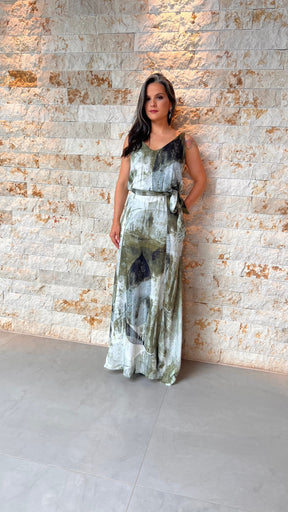 Vestido Longo Natureza ABS - Estampado 5482