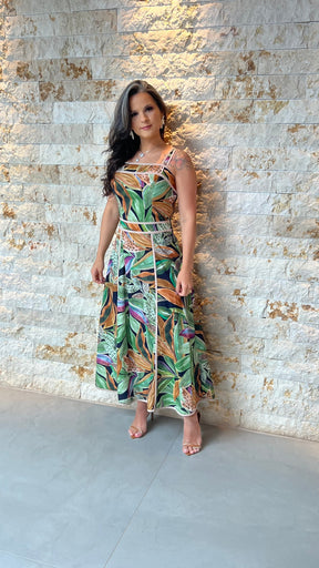 Vestido Midi Conse PIS- Estampado 5951