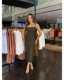 Vestido Suplex Fenda