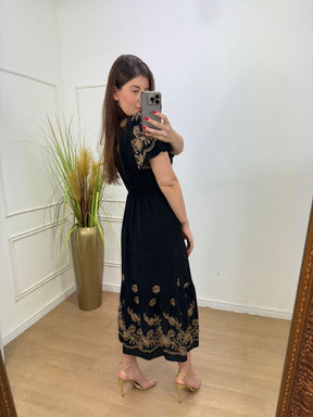 Vestido Aristela Bordado