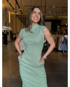 Vestido Canelado Muscle