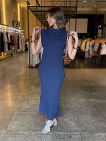 Vestido Canelado Muscle