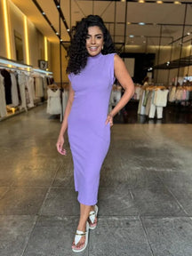 Vestido Canelado Muscle